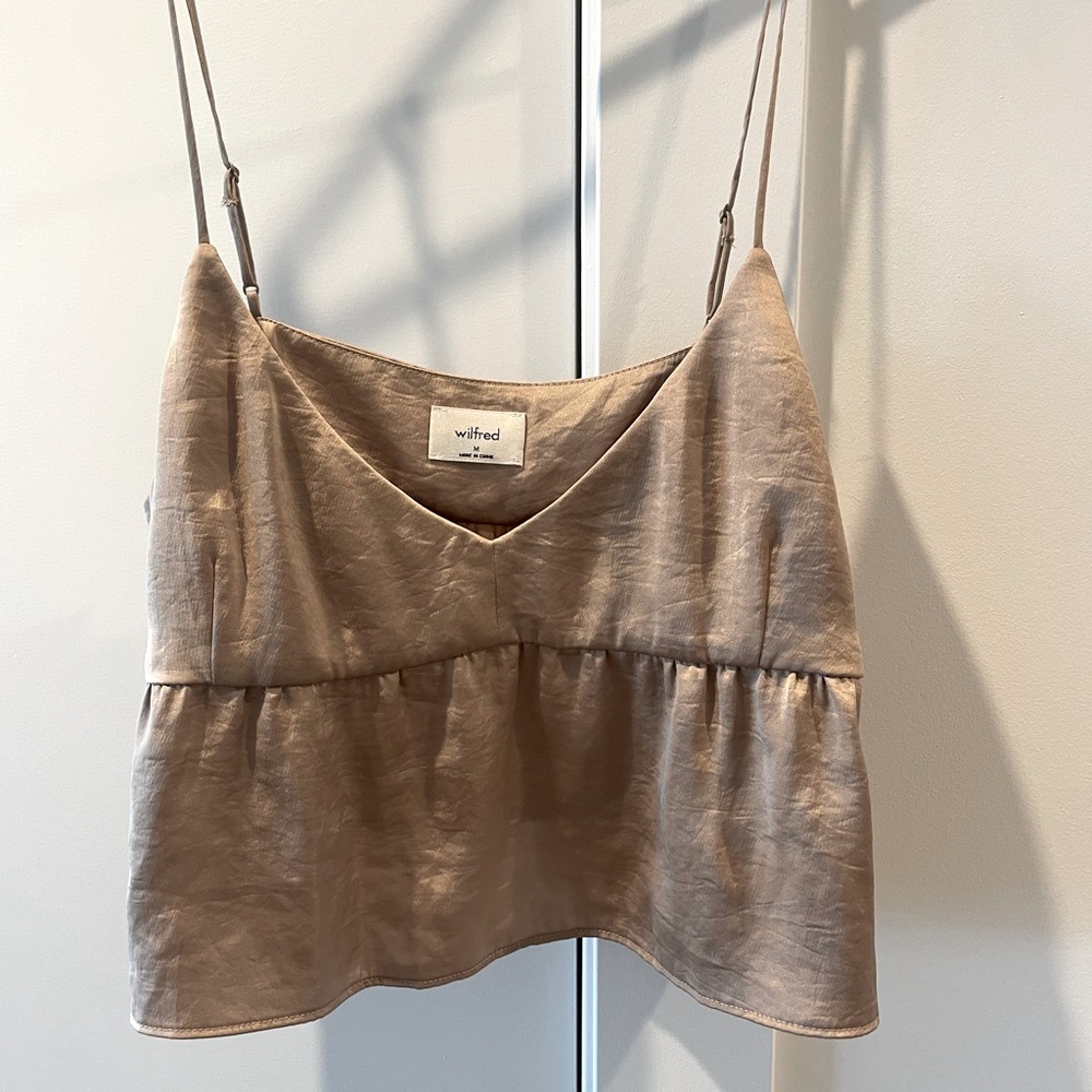 Aritzia Silk Tank